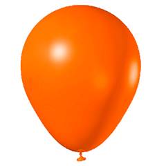 Balão Látex liso Nº 65 Laranja Junco