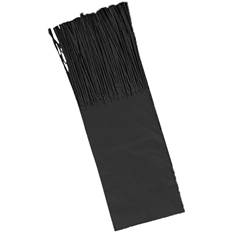 Papel de Seda para Balas Franja Preto Junco 48 unidades