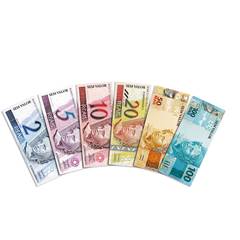 Mini Brinquedo Dinheiro Junco 15 unidades