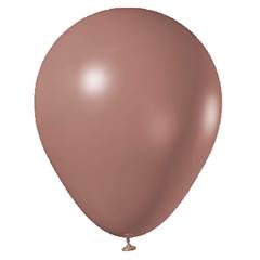 Balão Látex Liso Nº 9 Marrom Junco