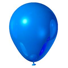 Balão Látex Liso Nº 9 Azul Escuro Junco