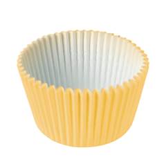 Forma de papel para Cupcake Amarelo Junco