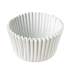 Forma de papel para Cupcake Branca Junco