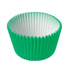Forma de papel para Cupcake Verde Bandeira Junco
