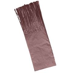 Papel de Seda para Balas Franja Marrom Junco 48 unidades