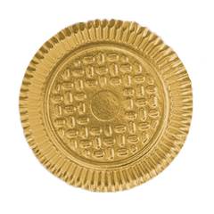 Prato Laminado Ouro Nº 10 Junco - 48,5 cm