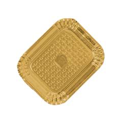 Bandeja Laminada Ouro Nº 7 Junco - 50x40cm