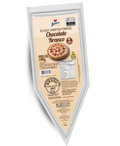 Recheio e Cobertura Forneável Sabor Chocolate Branco Junco