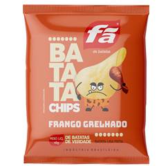 Batata Chips Frango Grelhado Fã 45g