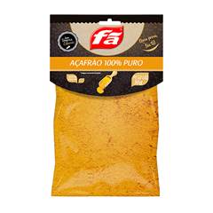 Tempero Açafrão 100% Puro Fã 30G