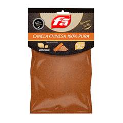 Canela em Pó Chinesa 100% Pura Fã 20g