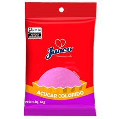 Açúcar Colorido Rosa Junco 60g