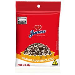 Chocolate Granulado Macio Mesclado Junco 60g