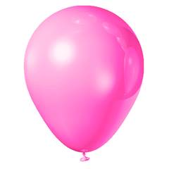 Balão Látex Liso Nº 65 Rosa com 30 Unid. Junco