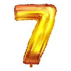 Balão Metalizado  Dourado Nº 7 Junco - 16