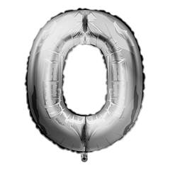 Balão Metalizado  Prata Nº 0 Junco - 16