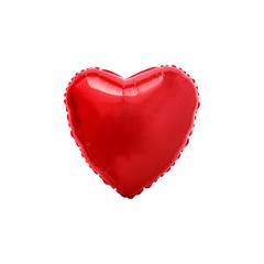 Balão Metalizado Coração Vermelho Junco - 18