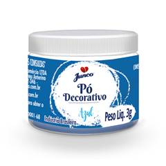 Pó Decorativo Azul Junco 3g