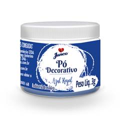 Pó Decorativo Azul Royal Junco 3g