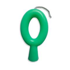 Vela Aniversário Tubular Candy Verde Nº 0 Junco
