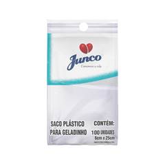Saco para Geladinho Junco 100 unidades - 6x25cm
