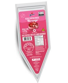 Recheio e Cobertura Forneável Sabor Morango Junco