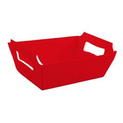 Cesta de Papel Live Colors Vermelho Tamanho G Junco 