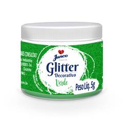 Glitter Decorativo Verde Junco