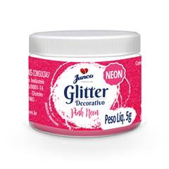 Glitter Decorativo Pink Neon Junco