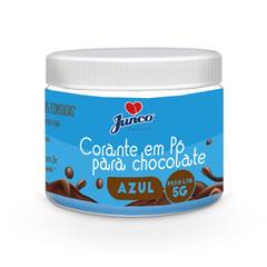 Corante Alimentício para chocolate em Pó Azul Junco 5g