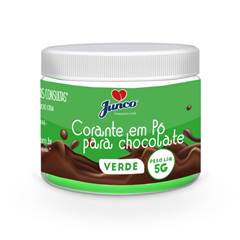 Corante Alimentício para chocolate em Pó Verde Junco 5g