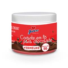 Corante Alimentício para chocolate em Pó Vermelho Junco 5g