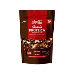 Granola Proteica sabor Chocolate Com Avelã Zero Açucar Junco 200g