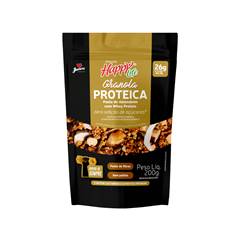 Granola Proteica sabor Pasta de Amendoim com Whey Protein Zero Açucar Junco 200g