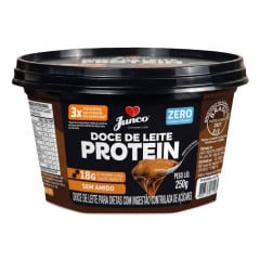 Doce de Leite Com Whey Zero Açúcar Junco 250g - 18g de Proteína