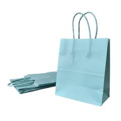 Sacola para Presente Live Colors PP Azul Claro Junco – 10 Unidades