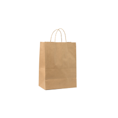 Sacola Kraft Parda PP Junco – 10 Unidades