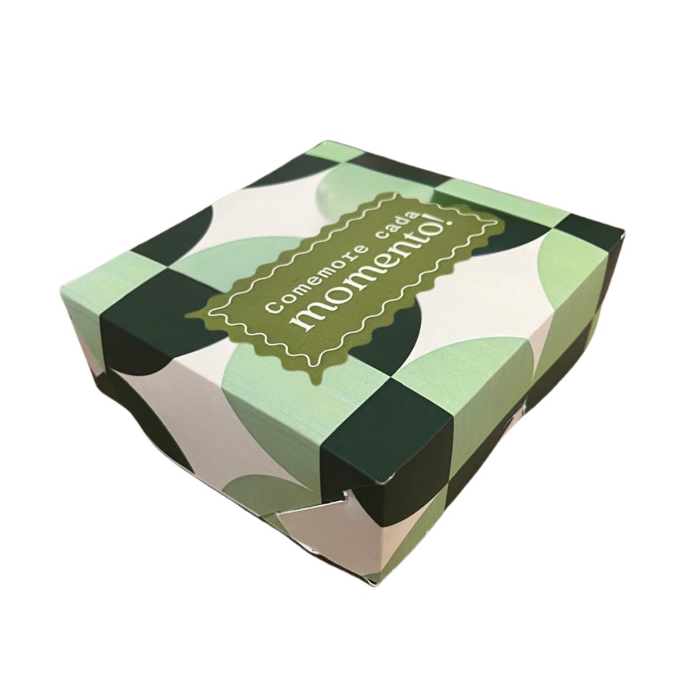 Caixa Comemorações Verde Junco – 10 Unidades
