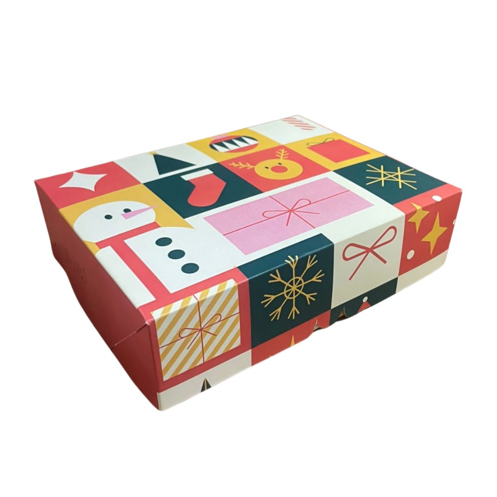 Caixa Comemorações Natal Junco – 10 Unidades