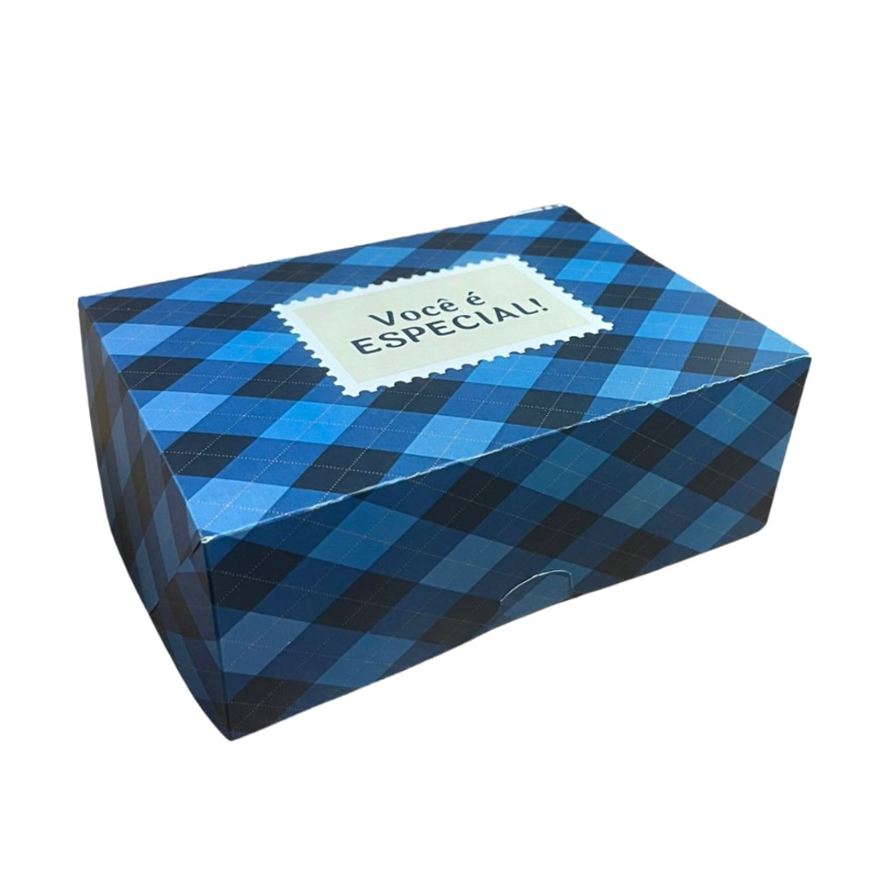 Caixa Comemorações Azul Junco – 10 Unidades