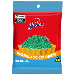 GRANULADO COLORIDO VERDE CLARO JUNCO