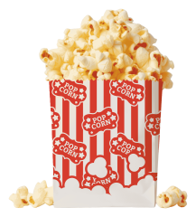 Sacos de Papel para Pipoca Gourmet Junco �?