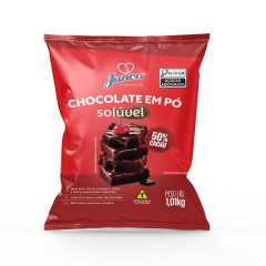 Chocolate em Pó Solúvel 50% Cacau Junco 1Kg