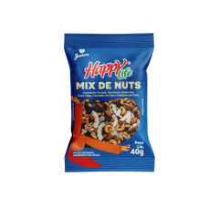 Mix Nuts 40g – Display Com 12 Unidades - Happy Life