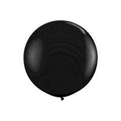 Balão Látex Gigante Nº 250 Preto Junco