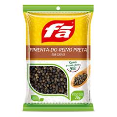 Pimenta do Reino em Grão Preta Fã 20g