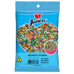 Confeito Miçanga Colorida Junco 60 g