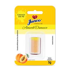 Corante Alimentício em Pó Amarelo Junco 5g - Blister