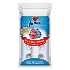 Bicos para Confeitar 9 Peças Junco