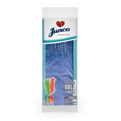Papel de Seda para Balas Franja Azul Royal Junco 48 unidades